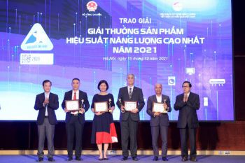 Nhà máy Xi măng Long Thành được trao Giải thưởng Hiệu quả năng lượng năm 2021