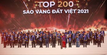 Xi măng Long Thành nhận giải thưởng Sao Vàng đất Việt 2021